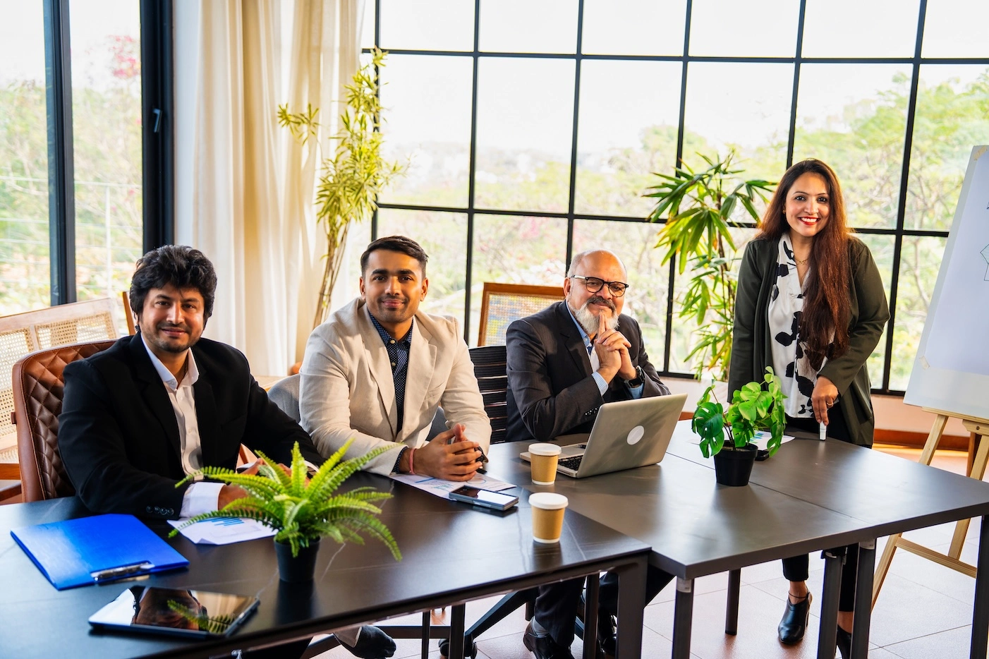 team of indian employees